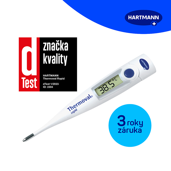 Teploměr Digitálni thermoval Rapid 1ks