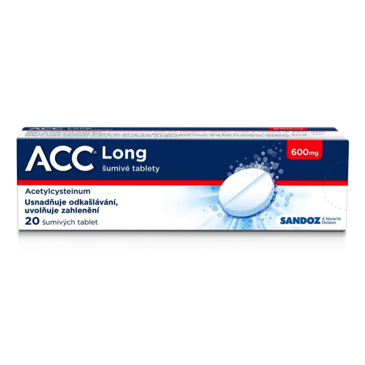 Acc Long 600mg 20 šumivých tablet