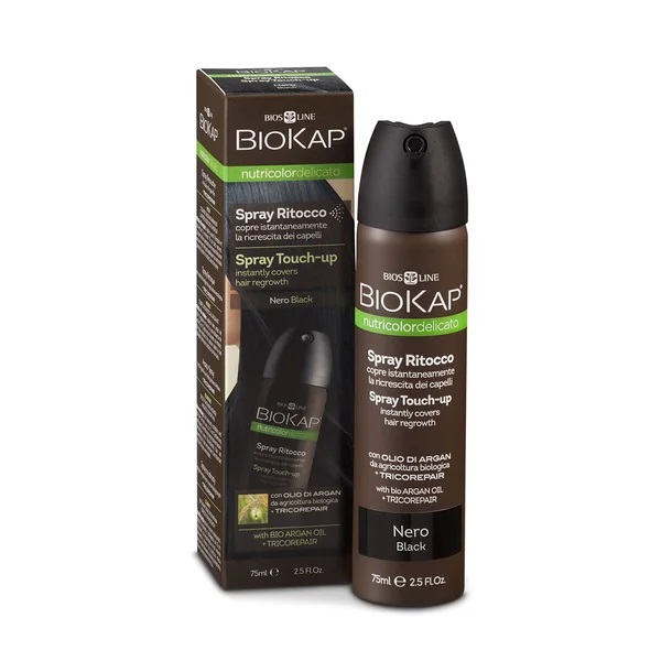 Biokap Spray Touch up Černý krycí sprej 75 ml