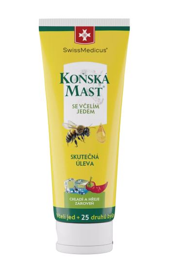 SwissMedicus Koňská mast se včelím jedem 75ml