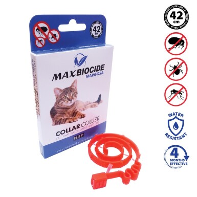 Max Biocide obojek pro kočky 42cm