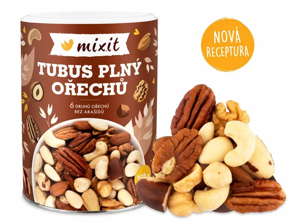 Mixit Tubus plný ořechu 350 g