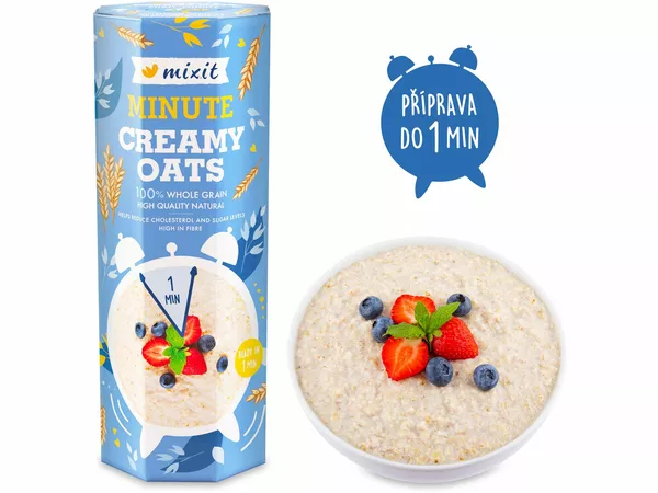 Mixit Creamy oats - Minutové ovesné vločky 800 g