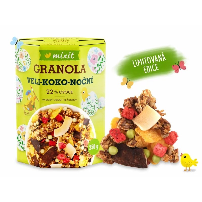 Mixit Veli-koko-noční granola 250 G