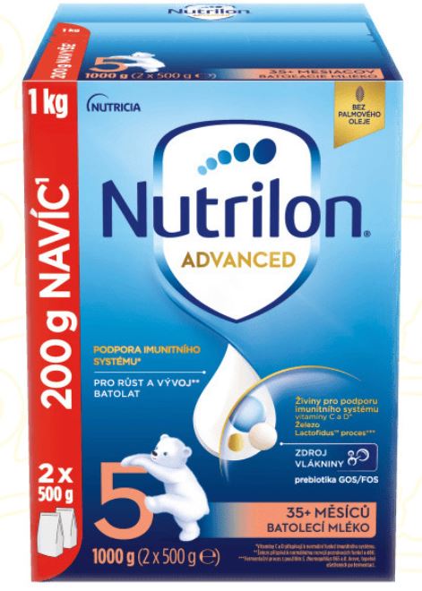 Nutrilon Advanced 5 2x500g