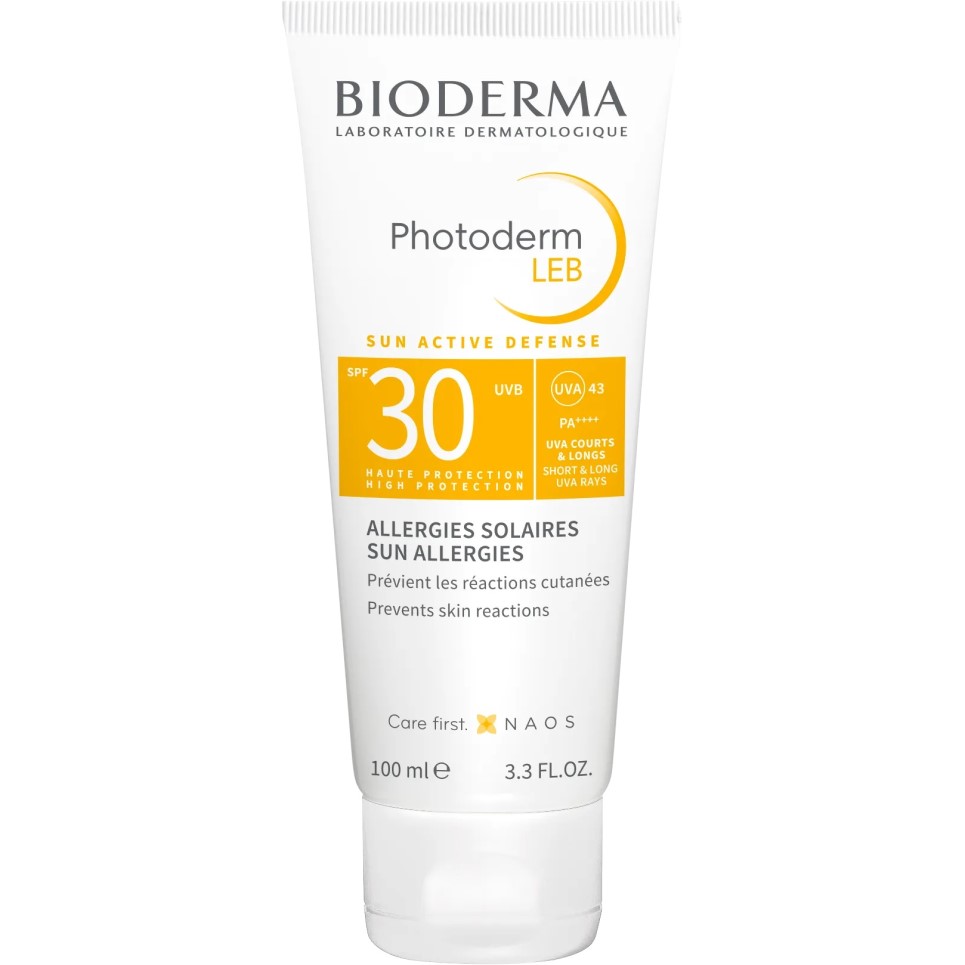 Bioderma Photoderm Leb SPF 30 opalovací gel-krém na sluneční alergii 100 ml