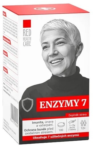 Red Health Care Enzymy 7 100 tablet