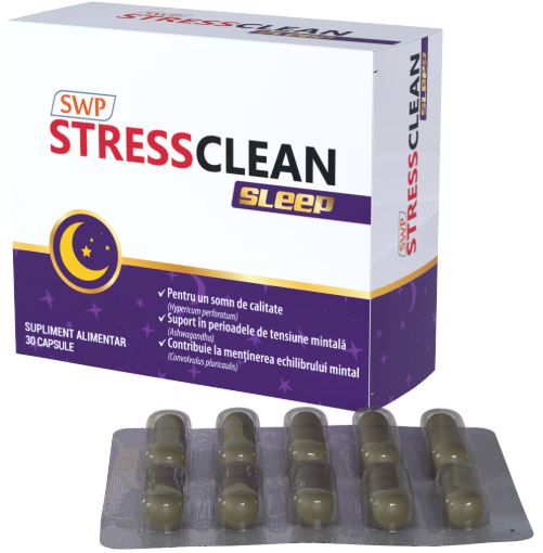 SWP Stressclean Sleep 30 kapslí