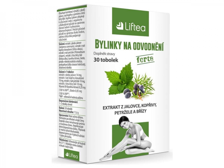 Liftea Bylinky Na Odvodnění Forte Tobolek 30