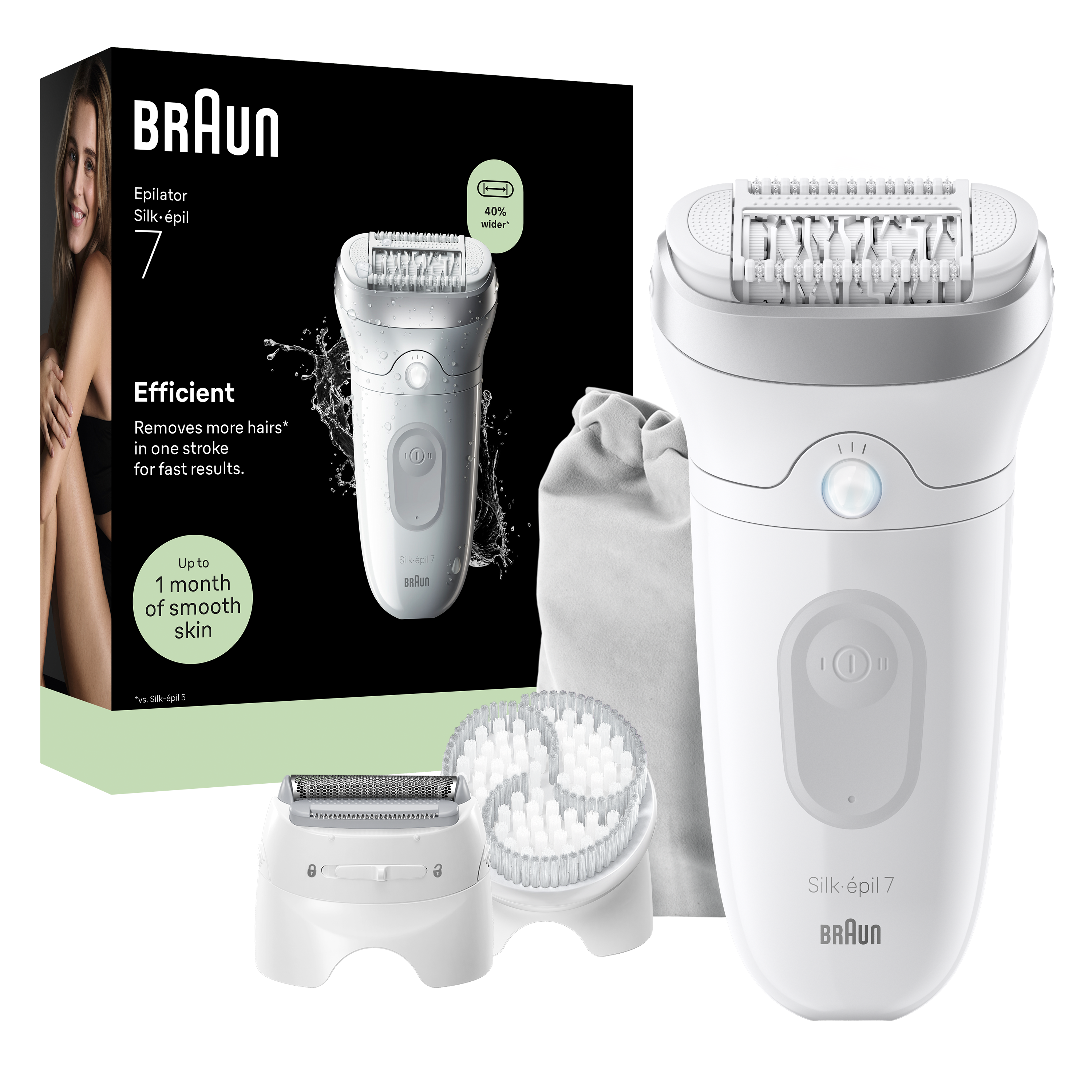 Braun Silk-épil 7 epilátor pro snadné odstraňování chloupků 7-060