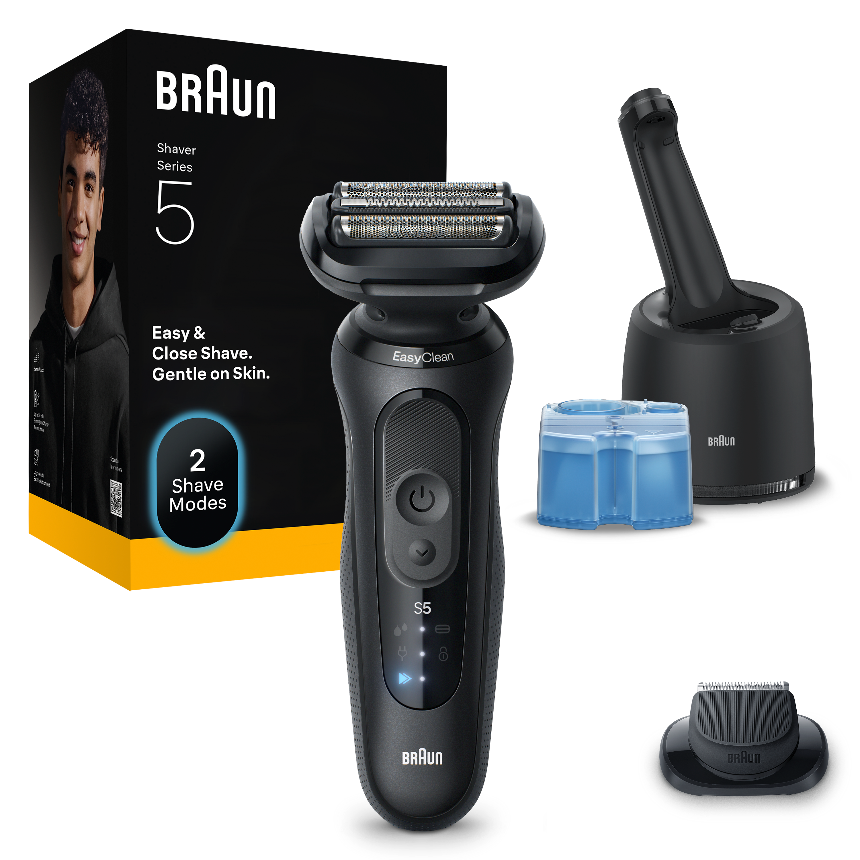 Braun Series 5 elektrický strojek+stanice 4v1