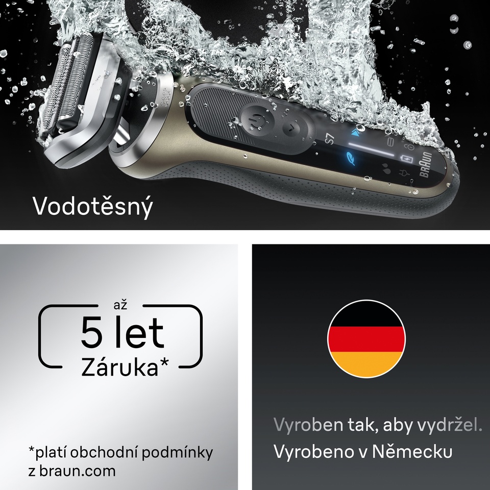 Vodotěsné použití