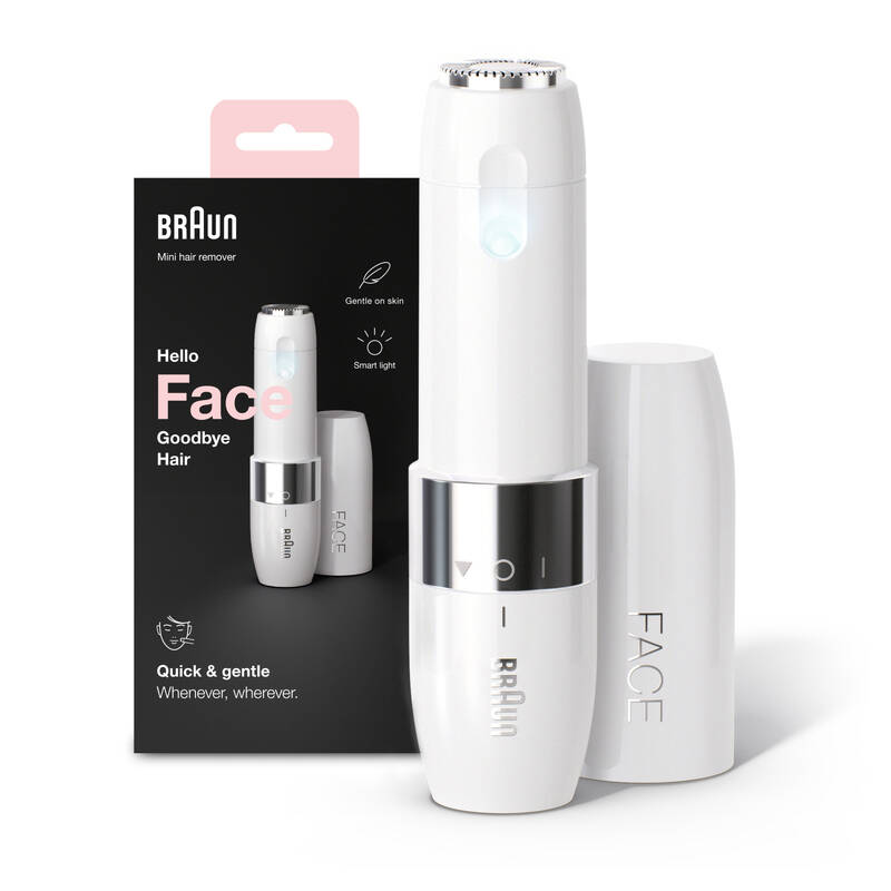 Braun Face Mini Hair Remover Fs1000, elektrický odstraňovač chloupků na obličeji pro ženy