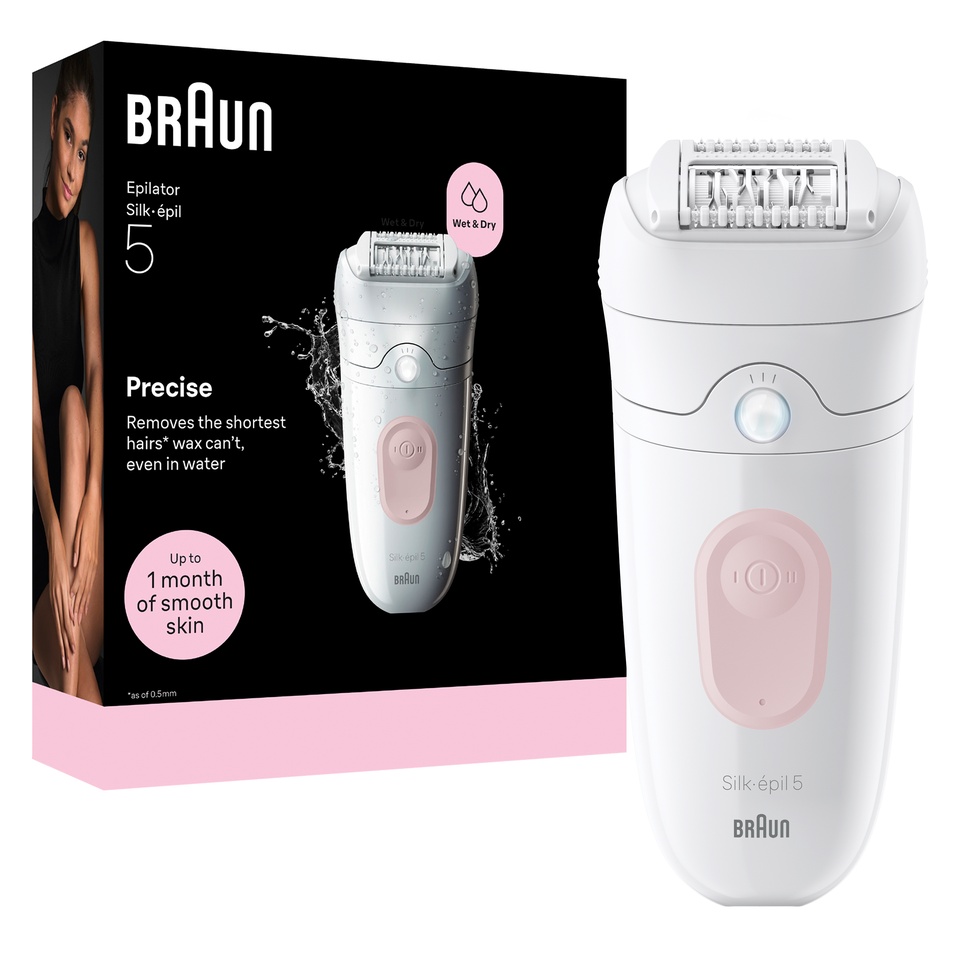 Braun Silképil 5 epilátor mokro&sucho