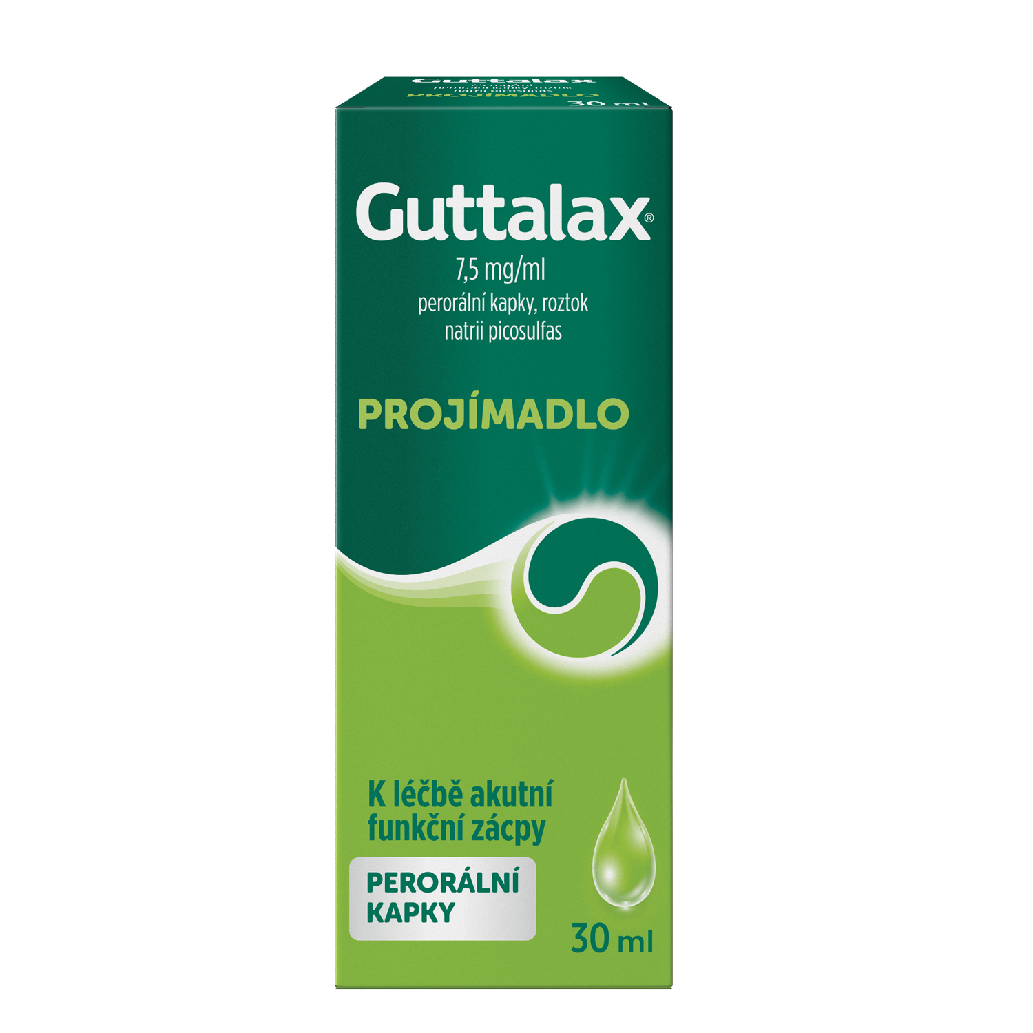 Guttalax 7,5mg/ml kapky 30ml